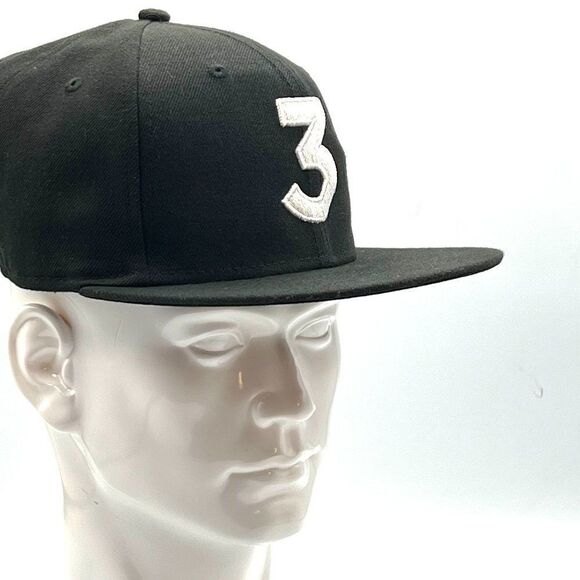 Chance The Rapper 3 Black High Crown NEW ERA 9FIFTY - Picture 3 of 6
